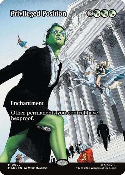 Privileged Position (Borderless), Marvel Universe Eternal-Legal 92