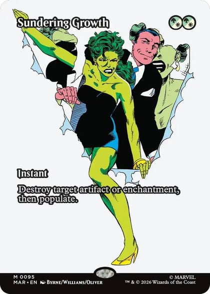 Sundering Growth (Borderless), Marvel Universe Eternal-Legal 95