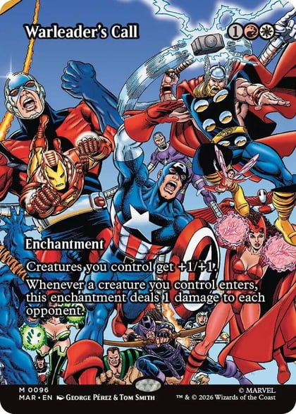 Warleader's Call (Borderless), Marvel Universe Eternal-Legal 96