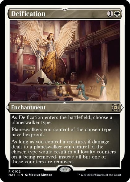 Deification (Foil Etched), March of the Machine: The Aftermath 102