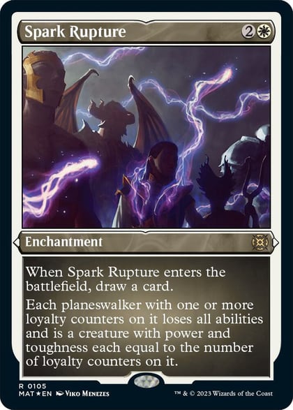Spark Rupture (Foil Etched), March of the Machine: The Aftermath 105