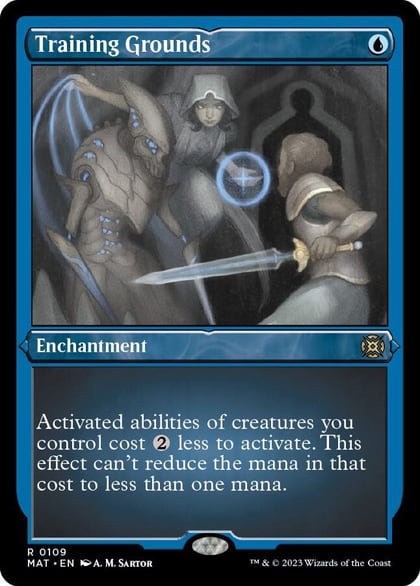 Training Grounds (Foil Etched), March of the Machine: The Aftermath 109