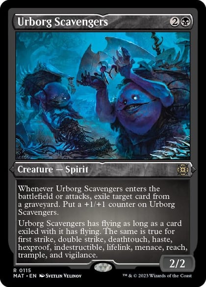Urborg Scavengers (Foil Etched), March of the Machine: The Aftermath 115