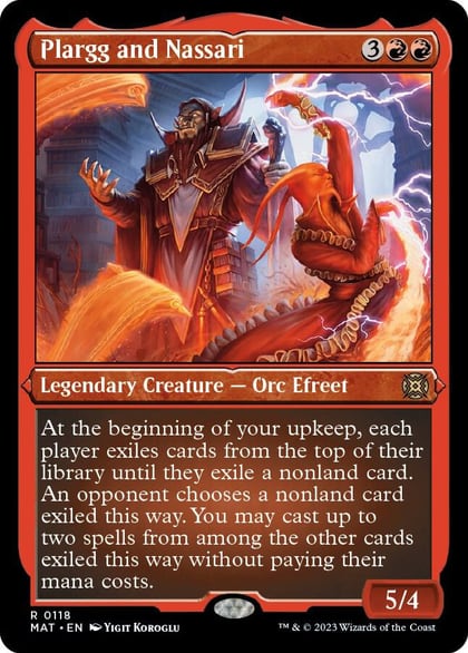 Plargg and Nassari (Foil Etched), March of the Machine: The Aftermath 118