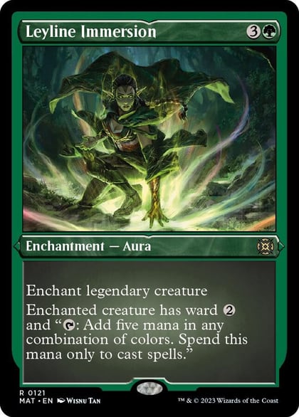 Leyline Immersion (Foil Etched), March of the Machine: The Aftermath 121
