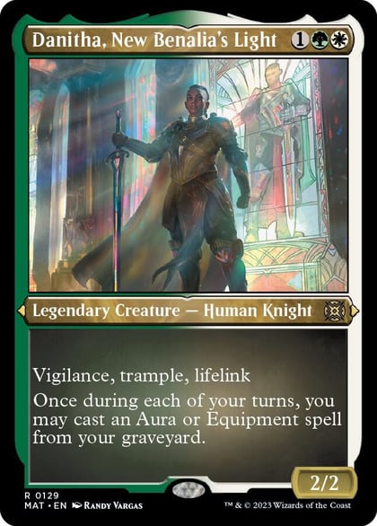 Danitha, New Benalia's Light (Foil Etched), March of the Machine: The Aftermath 129