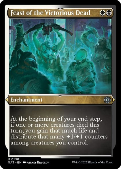 Feast of the Victorious Dead (Foil Etched), March of the Machine: The Aftermath 130