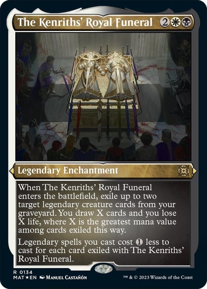 The Kenriths' Royal Funeral (Foil Etched), March of the Machine: The Aftermath 134