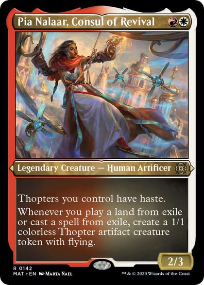 Pia Nalaar, Consul of Revival (Foil Etched), March of the Machine: The Aftermath 142
