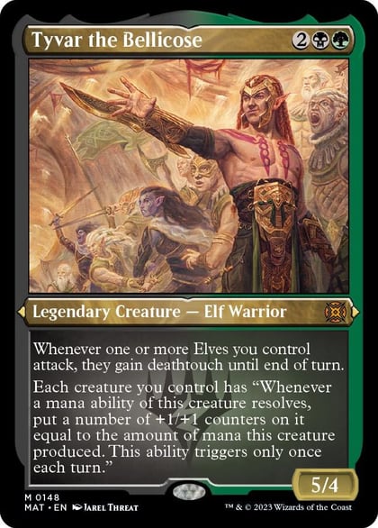 Tyvar the Bellicose (Foil Etched), March of the Machine: The Aftermath 148