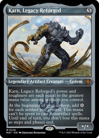 Karn, Legacy Reforged (Foil Etched), March of the Machine: The Aftermath 149