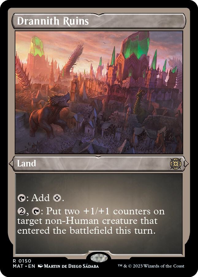 Drannith Ruins (Foil Etched), March of the Machine: The Aftermath 150