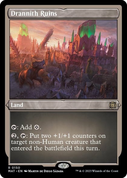 Drannith Ruins (Foil Etched), March of the Machine: The Aftermath 150