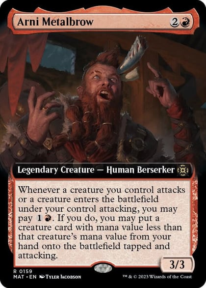 Arni Metalbrow (Extended Art), March of the Machine: The Aftermath 159