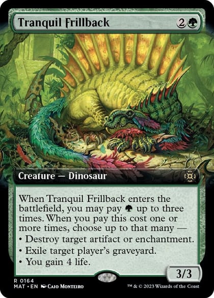 Tranquil Frillback (Extended Art), March of the Machine: The Aftermath 164