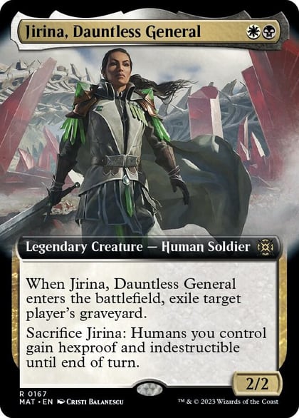 Jirina, Dauntless General (Extended Art), March of the Machine: The Aftermath 167