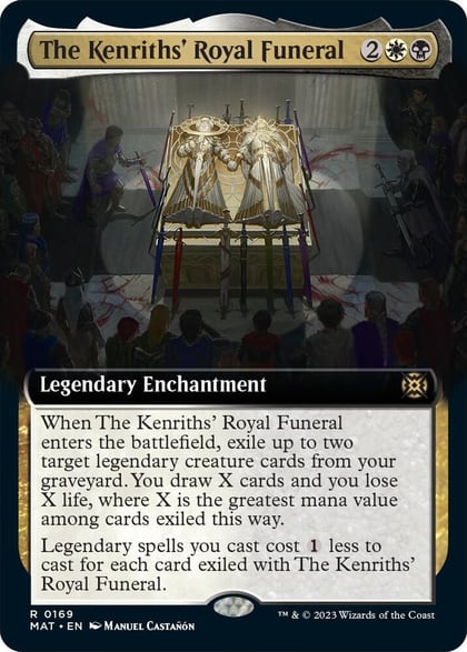 The Kenriths' Royal Funeral (Extended Art), March of the Machine: The Aftermath 169