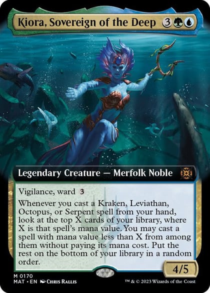 Kiora, Sovereign of the Deep (Extended Art), March of the Machine: The Aftermath 170