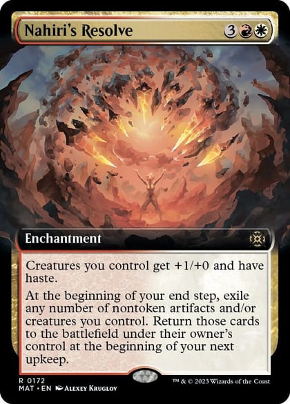 Nahiri's Resolve (Extended Art), March of the Machine: The Aftermath 172
