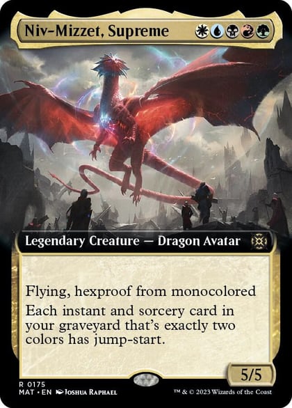 Niv-Mizzet, Supreme (Extended Art), March of the Machine: The Aftermath 175