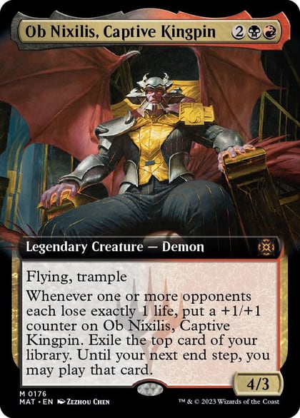 Ob Nixilis, Captive Kingpin (Extended Art), March of the Machine: The Aftermath 176