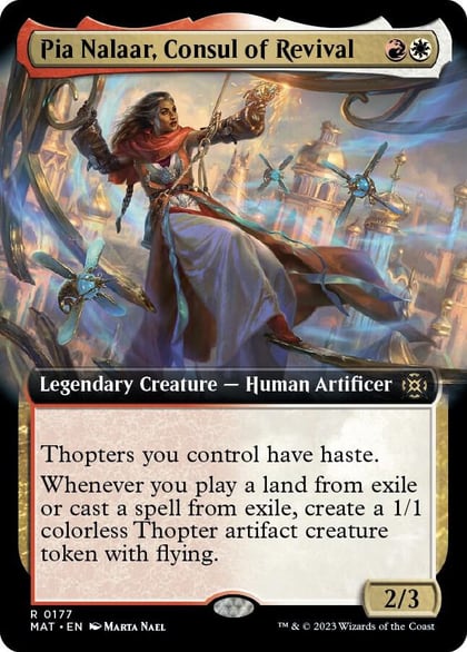 Pia Nalaar, Consul of Revival (Extended Art), March of the Machine: The Aftermath 177