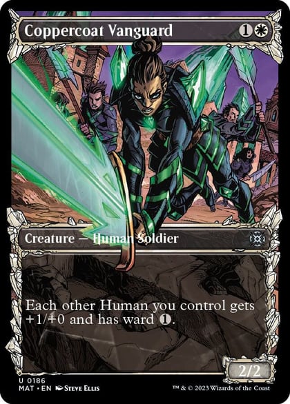 Coppercoat Vanguard (Halo Foil), March of the Machine: The Aftermath 186