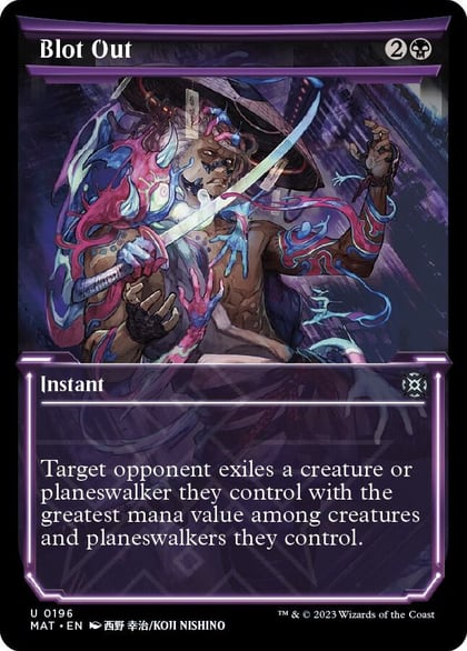 Blot Out (Halo Foil), March of the Machine: The Aftermath 196
