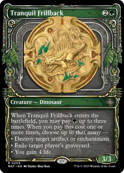 Tranquil Frillback (Halo Foil), March of the Machine: The Aftermath 204