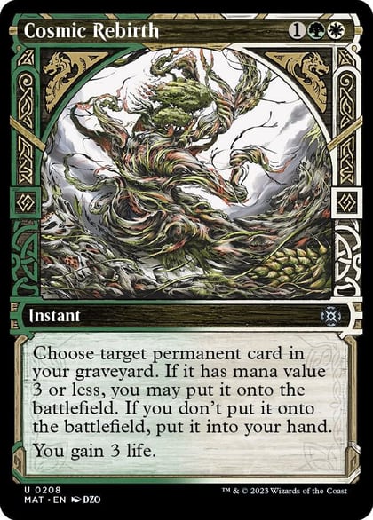 Cosmic Rebirth (Halo Foil), March of the Machine: The Aftermath 208