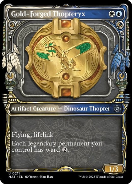 Gold-Forged Thopteryx (Halo Foil), March of the Machine: The Aftermath 211