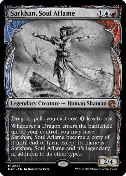 Sarkhan, Soul Aflame (Halo Foil), March of the Machine: The Aftermath 225