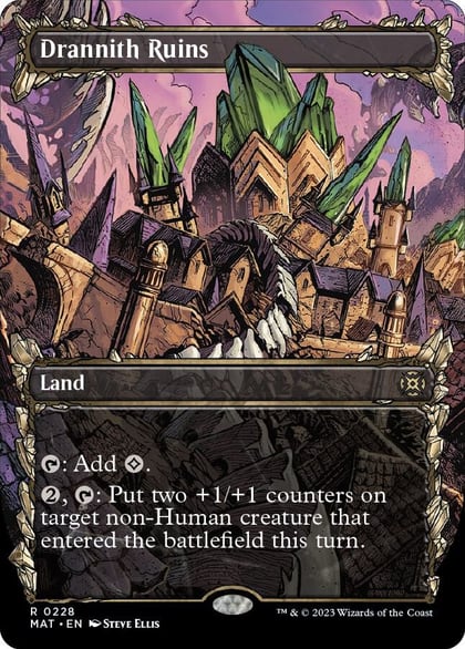 Drannith Ruins (Halo Foil), March of the Machine: The Aftermath 228