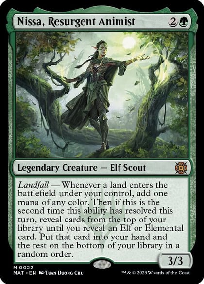 Nissa, Resurgent Animist, March of the Machine: The Aftermath 22