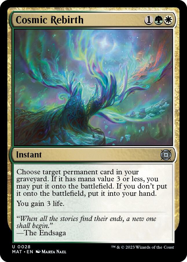 Cosmic Rebirth, March of the Machine: The Aftermath 28