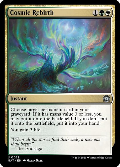 Cosmic Rebirth, March of the Machine: The Aftermath 28