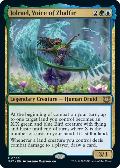 Jolrael, Voice of Zhalfir, March of the Machine: The Aftermath 33