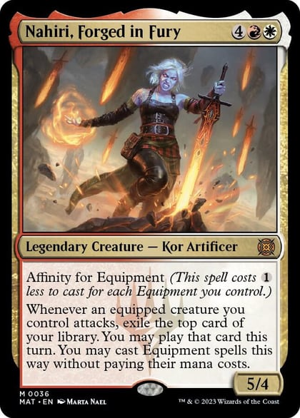 Nahiri, Forged in Fury, March of the Machine: The Aftermath 36