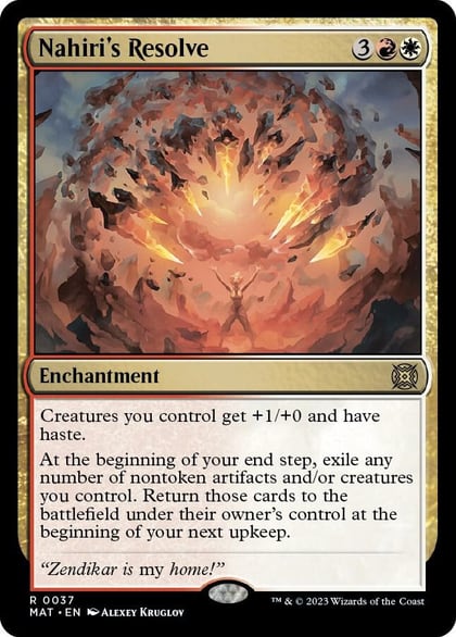 Nahiri's Resolve, March of the Machine: The Aftermath 37