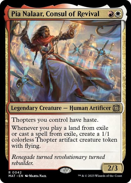 Pia Nalaar, Consul of Revival, March of the Machine: The Aftermath 42