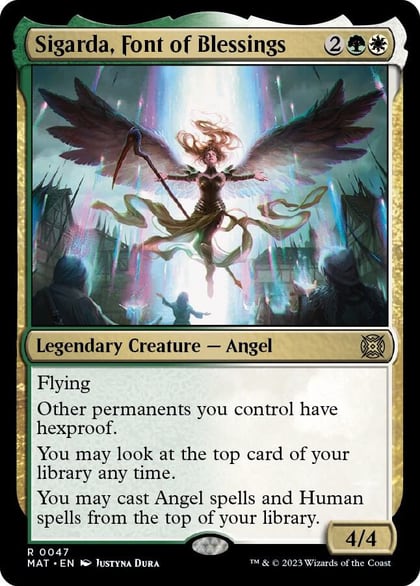 Sigarda, Font of Blessings, March of the Machine: The Aftermath 47