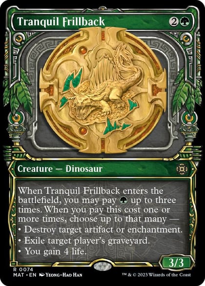 Tranquil Frillback (Showcase), March of the Machine: The Aftermath 74