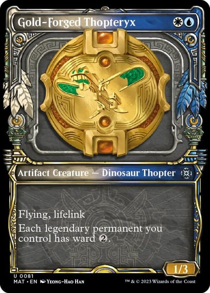 Gold-Forged Thopteryx (Showcase), March of the Machine: The Aftermath 81