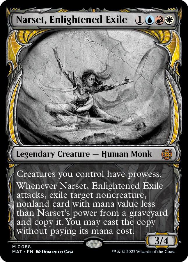 Narset, Enlightened Exile (Showcase), March of the Machine: The Aftermath 88