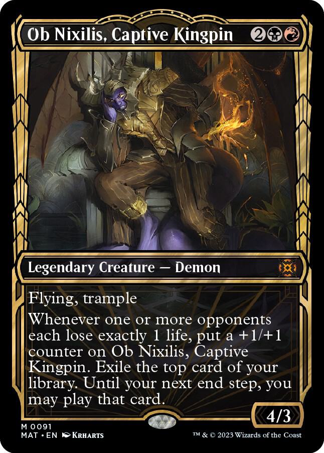 Ob Nixilis, Captive Kingpin (Showcase), March of the Machine: The Aftermath 91