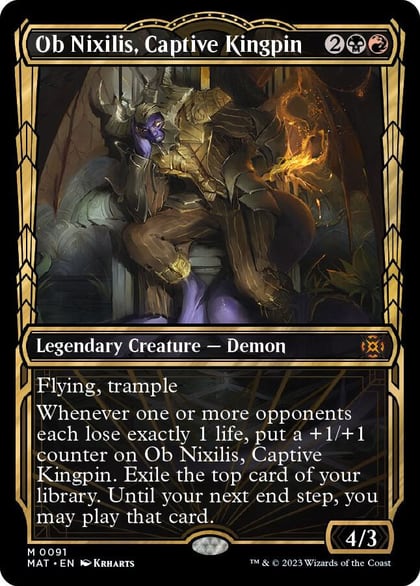 Ob Nixilis, Captive Kingpin (Showcase), March of the Machine: The Aftermath 91