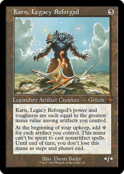 Karn, Legacy Reforged (Retro Frame), March of the Machine: The Aftermath 99