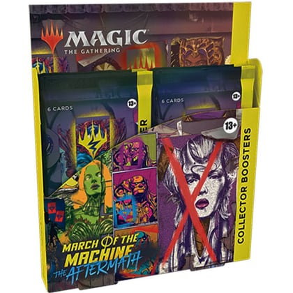 March of the Machine: The Aftermath - Collector Booster Display, March of the Machine: The Aftermath P489207