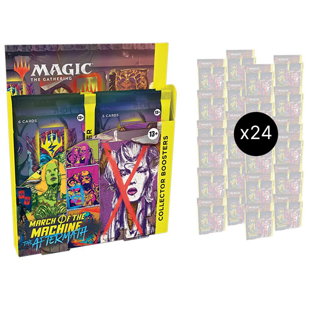 March of the Machine: The Aftermath - Collector Booster Display Master Case, March of the Machine: The Aftermath P489221