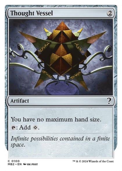 Thought Vessel (White Border), Mystery Booster 2 100